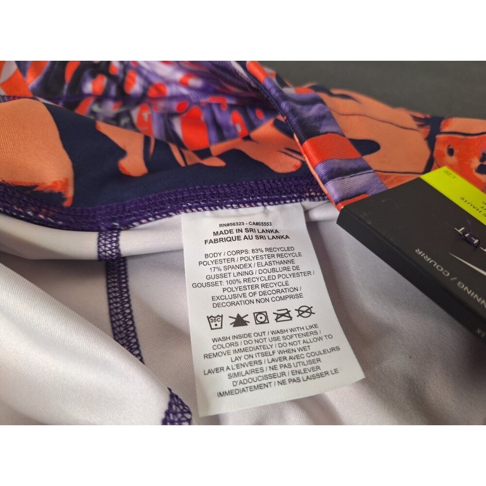 Nike Running Tight Fit Womens 1X 33X22 Dri Fit Fast Run High Rise CU8424-529 - Picture 6 of 10